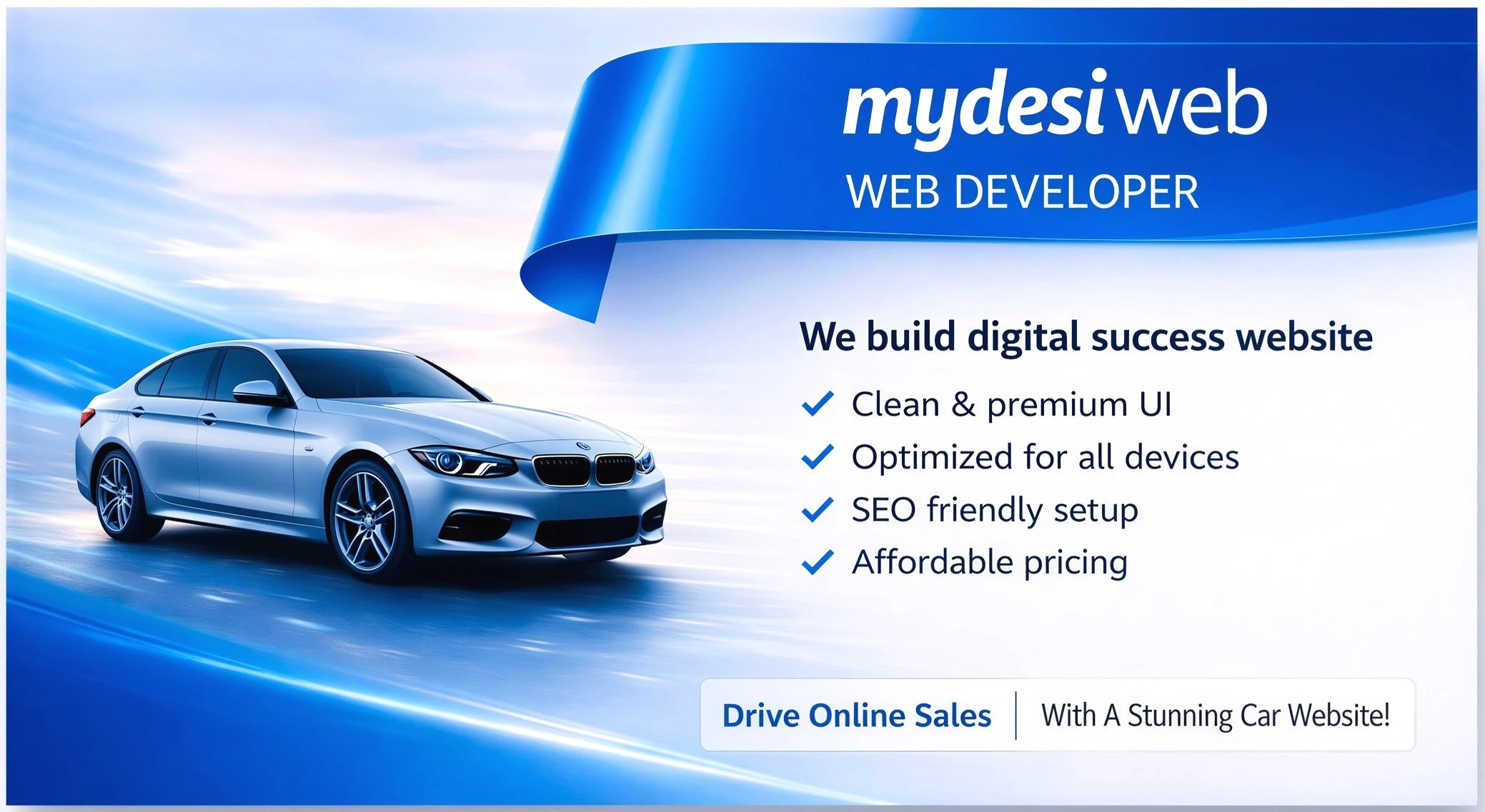 Car Dealership Website Design in India - Increase Sales with Professional Website