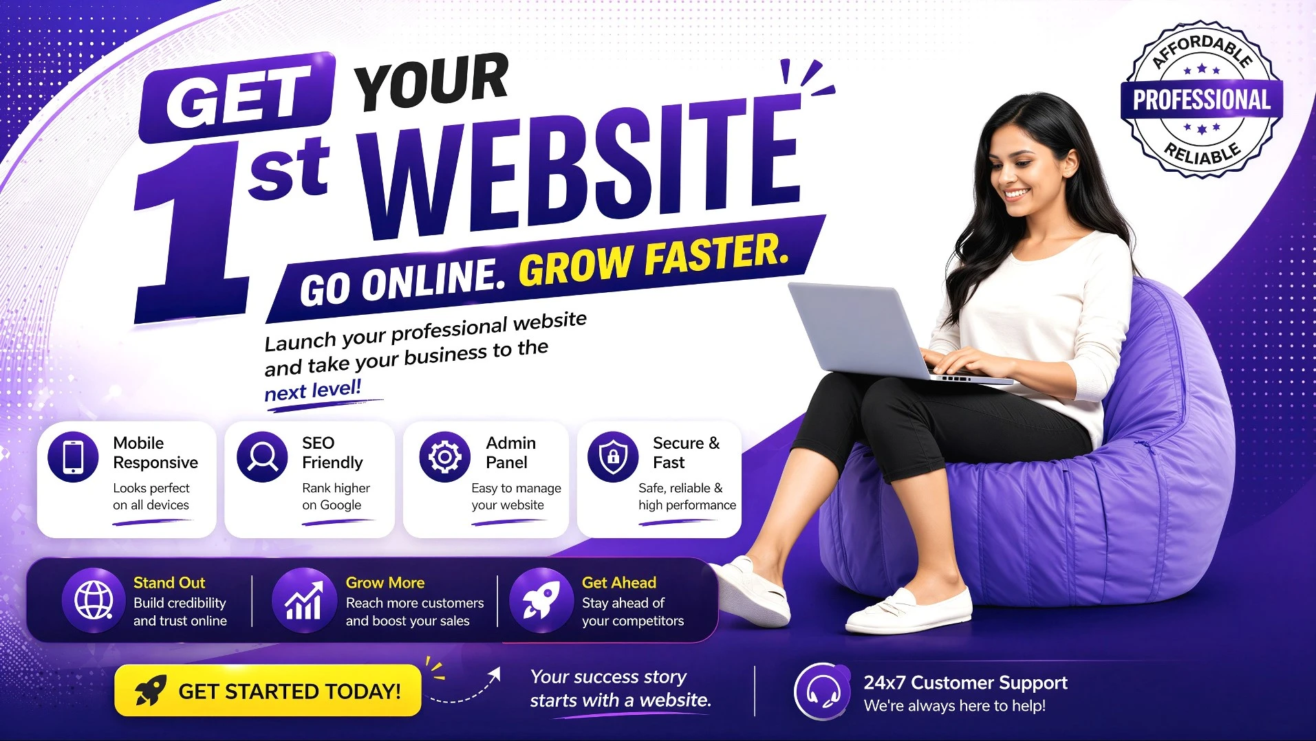 Best Website Development Services in Maharashtra & South India - Grow Your Business Online Fast