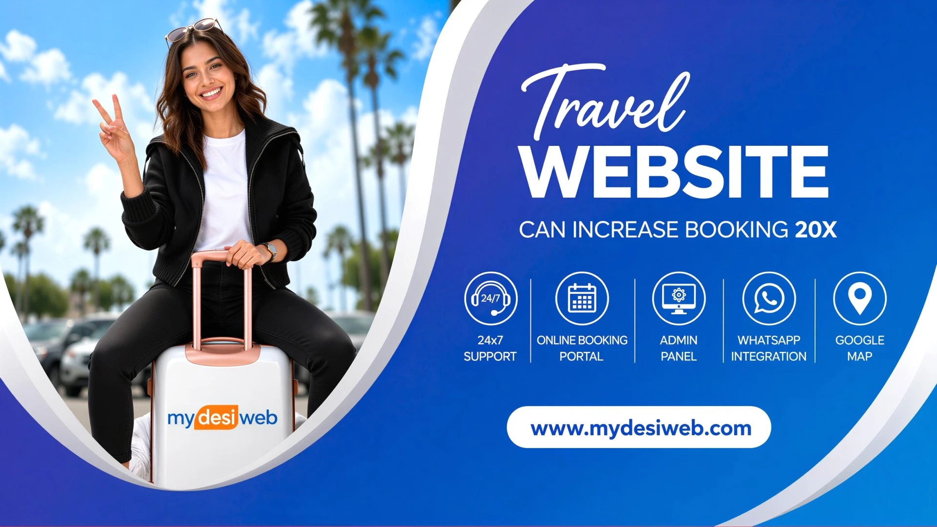 How a Travel Website Can Increase Your Bookings 20X in 2025
